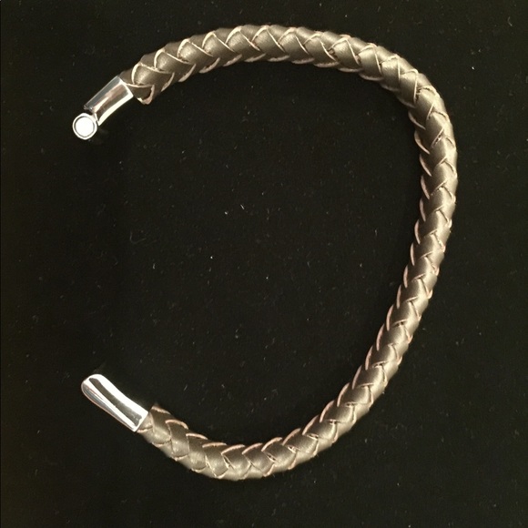 NWOT Leather Bracelet, Brown - Picture 4 of 4